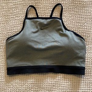 Nike Dri Fit high neck sports bra